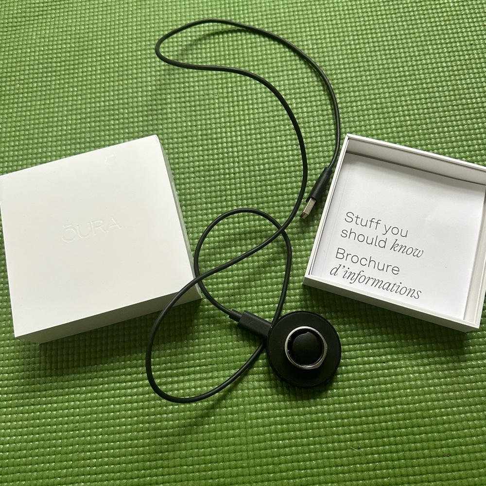 Oura Gen3 Ring in Silver size 11